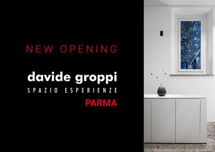 Davide Groppi | Nuova apertura a Parma | © Davide Groppi srl | All Rights Reserved